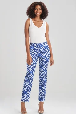 Natori Pants, Skirts & Shorts-Akira-Cotton Sateen Pants