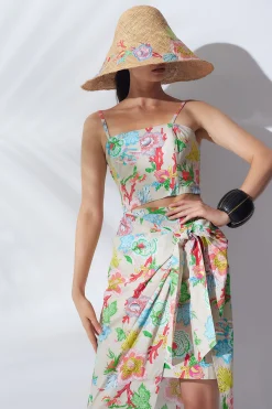 Natori Bustiers & Camis-Amanpulo Cotton Poplin Bustier