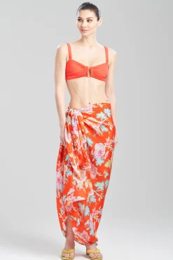 Natori Pareos-Amanpulo Obi Silk Pareo