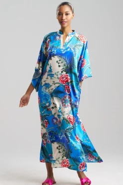 Natori Caftans|Caftan Dresses-Andalusia Satin Caftan