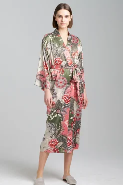 Natori Robes & Kimonos-Andalusia Satin Robe