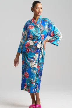 Natori Robes & Kimonos-Andalusia Satin Robe