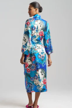 Natori Robes & Kimonos-Andalusia Satin Robe