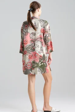 Natori Sleepshirts-Andalusia Satin Sleepshirt