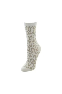 Natori Socks-Animal Print Socks