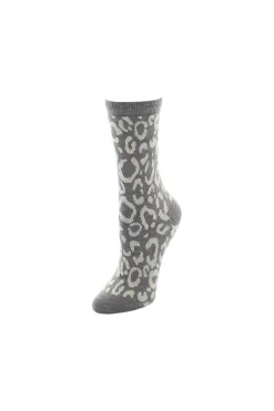 Natori Socks-Animal Print Socks