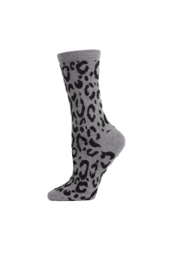 Natori Socks-Animal Print Socks