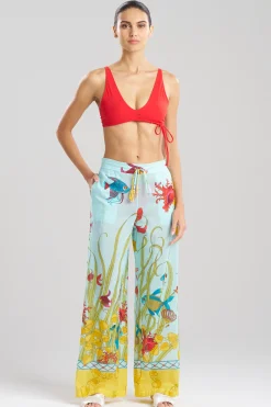 Natori Beach Bottoms-Aquatic Sheer Pants