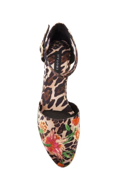 Natori Sandals-Artsy Chikayo Satin Embroidery Espadrille