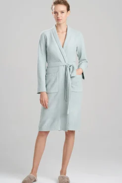 Natori Robes & Kimonos-Aura Solid Robe