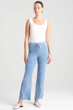 Natori Pajama Bottoms-Aura Solid Straight Leg Pants