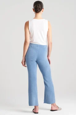 Natori Pajama Bottoms-Aura Solid Straight Leg Pants