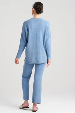 Natori Pajama Tops-Aura Solid Sweater
