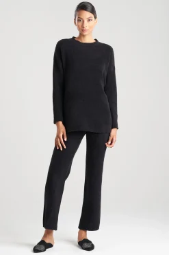 Natori Pajama Tops-Aura Solid Sweater