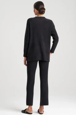 Natori Pajama Tops-Aura Solid Sweater