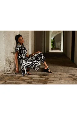 Natori Sandals-Balli High Wedge Slide Sandals