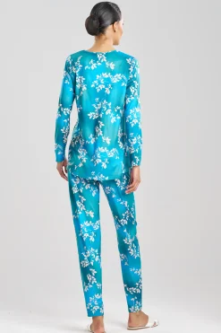 Natori Pajama Sets-Balsam Cozy Knit V-Neck PJ