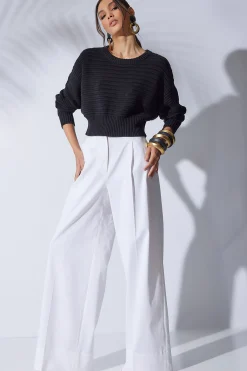 Natori Tops, Shirts & Tunics-Beijing Textured Knit Crop Pullover Top