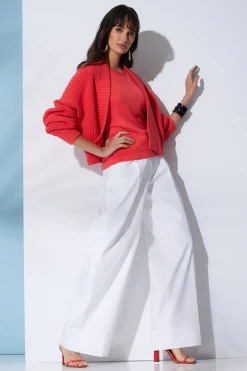 Natori Tops, Shirts & Tunics|Knitwear-Beijing Textured Knit Halter Top