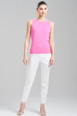 Natori Tops, Shirts & Tunics|Knitwear-Beijing Textured Knit Halter Top