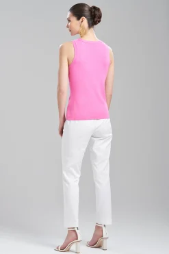 Natori Tops, Shirts & Tunics|Knitwear-Beijing Textured Knit Halter Top