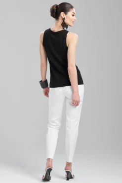 Natori Tops, Shirts & Tunics|Knitwear-Beijing Textured Knit Halter Top