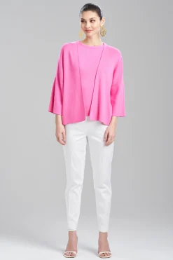 Natori Cardigans & Hoodies|Knitwear-Beijing Textured Knit Kimono Cardigan