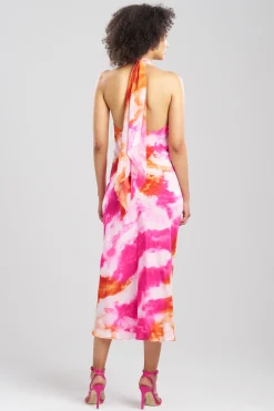 Natori Dresses|Gowns-Biarritz Halter Silk Gown