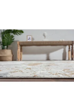 Natori Rugs-Bliss- Abstract Floral Neautrals Rug
