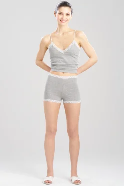 BOY Natori Boy Shorts|Pajama Bottoms-Bliss Cotton Shorts