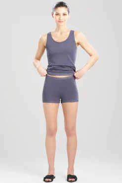 BOY Natori Boy Shorts|Pajama Bottoms-Bliss Cotton Shorts
