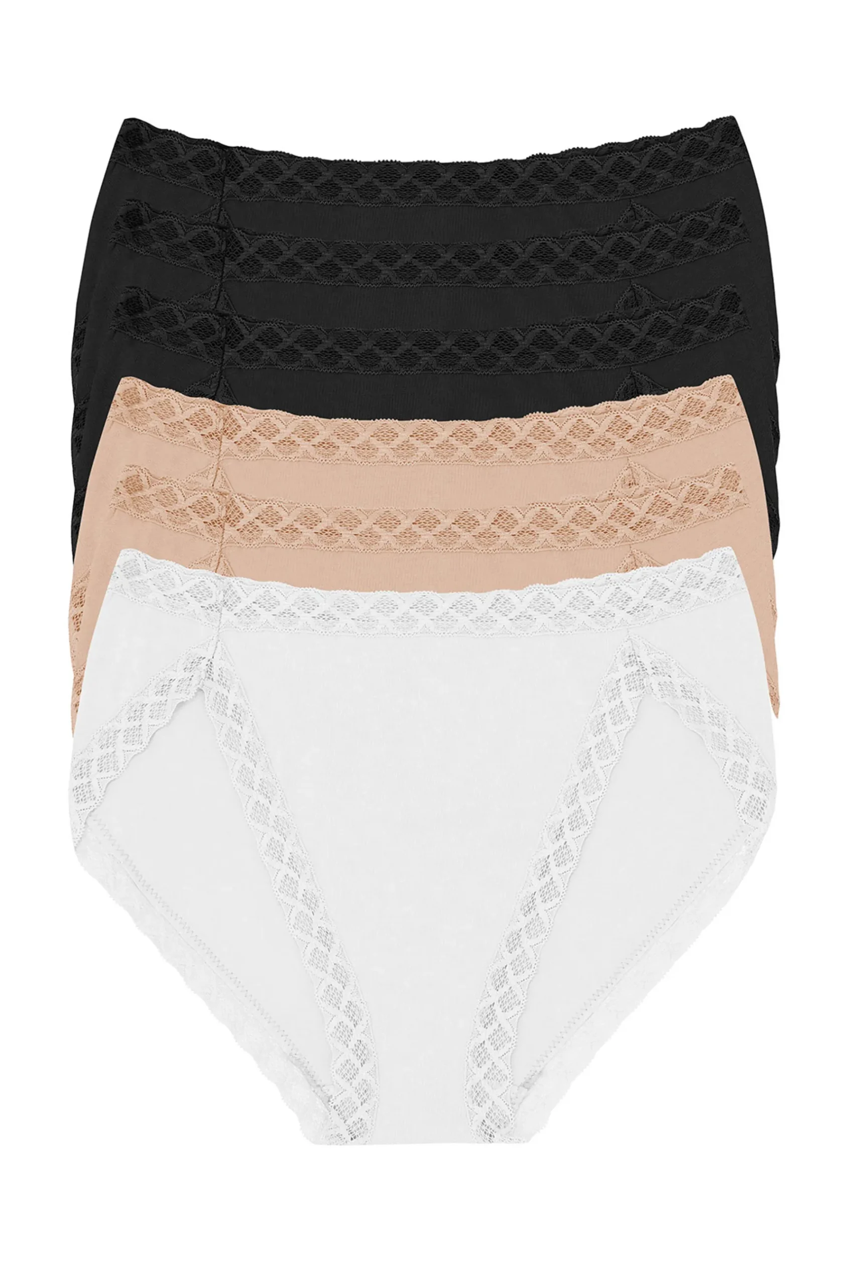 Natori Briefs-Bliss French Cut Brief 6-Pack