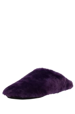 Natori Slides|Slippers-Bliss Genuine Shearling Slide