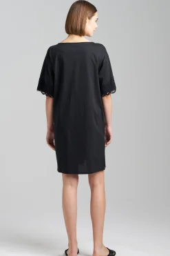 Natori Sleepshirts-Bliss Harmony Lace Sleepshirt