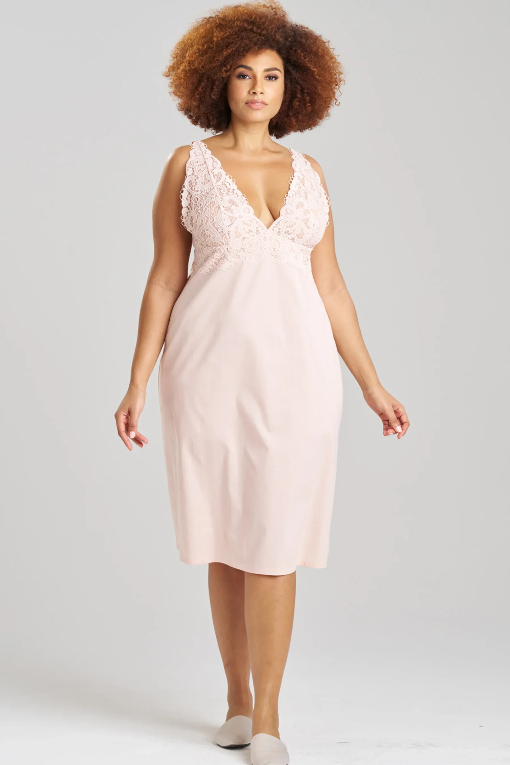Natori Gowns|Bridal Gowns-Bliss Harmony Lace V-Neck Gown