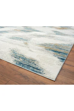 Natori Rugs-Bliss- Ikat Blue/Grey Rug