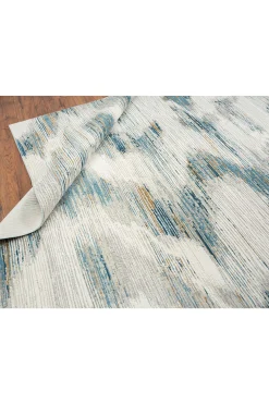 Natori Rugs-Bliss- Ikat Blue/Grey Rug
