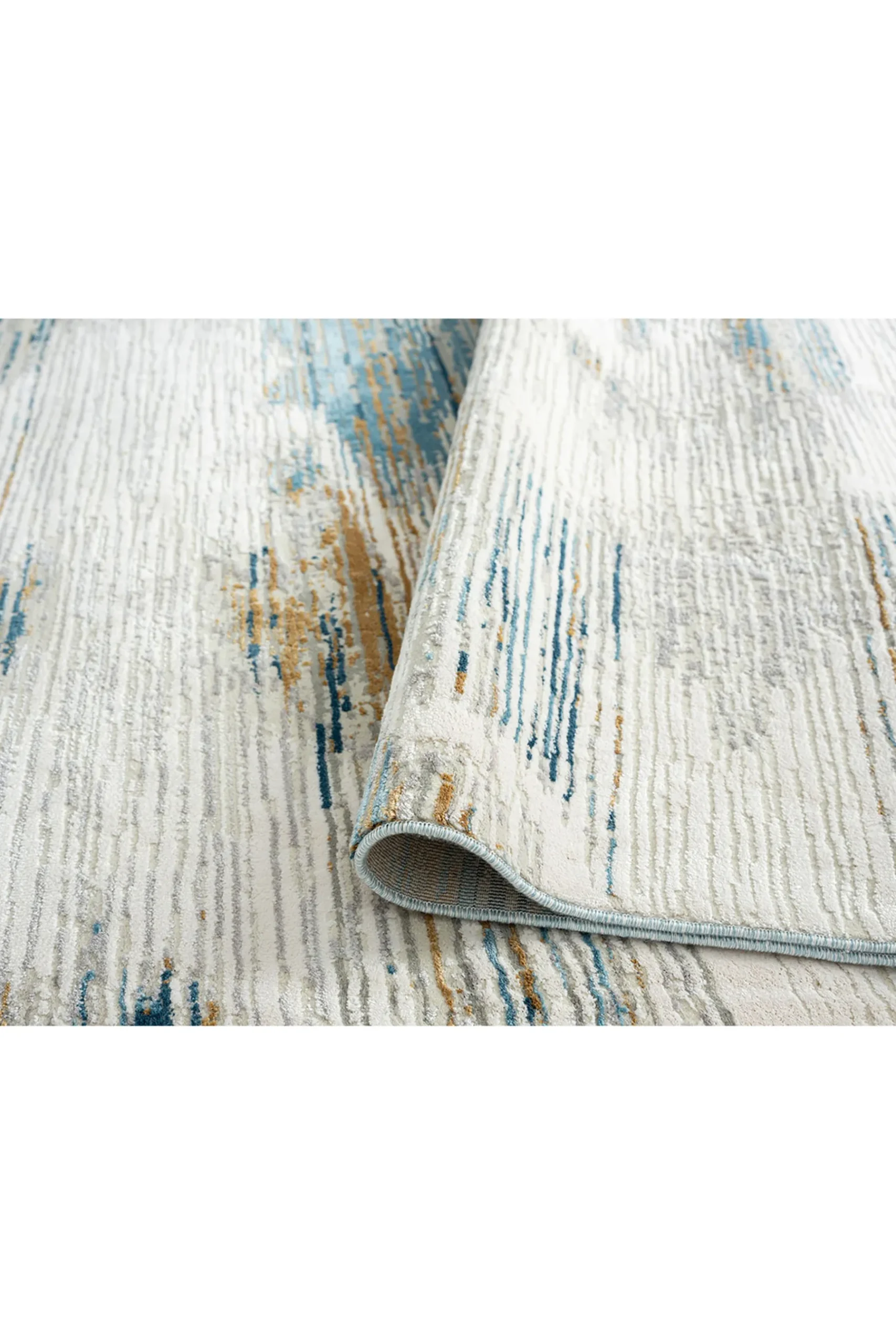 Natori Rugs-Bliss- Ikat Blue/Grey Rug