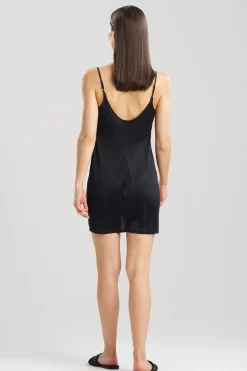 Natori Chemises-Body Doubles Lace Applique Chemise