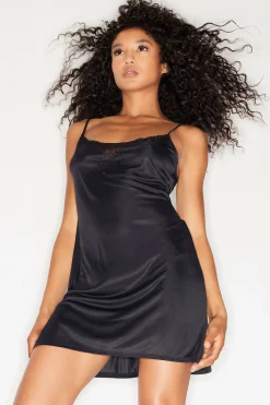 Natori Chemises-Body Doubles Lace Applique Chemise