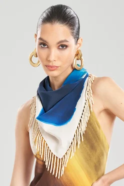 Natori Scarves & Shawls-Bohol Fringe Silk Scraf
