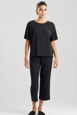 Natori Pajama Tops|Lounge Tops-Breeze Scoop Dolman Top