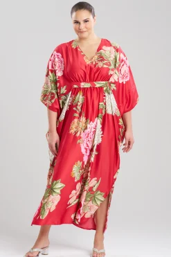 Natori Caftans|Caftan Dresses-Caterina V-Neck Caftan