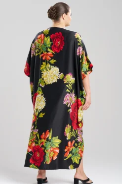 Natori Caftans|Caftan Dresses-Caterina V-Neck Caftan