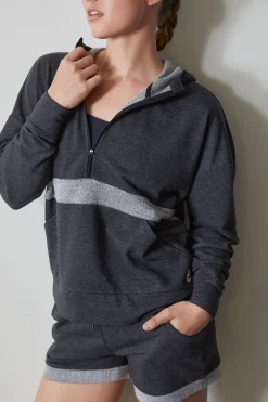 Natori Jackets & Hoodies|Athleisure-Chi Half Zip Hoodie