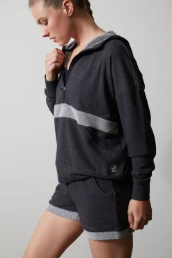Natori Jackets & Hoodies|Athleisure-Chi Half Zip Hoodie