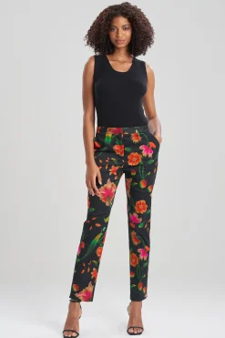 Natori Pants, Skirts & Shorts-Chikayo-Cotton Sateen Pants