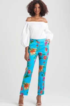 Natori Pants, Skirts & Shorts-Chikayo-Cotton Sateen Pants