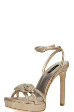 Natori Pumps-Chizu Suede Knotted Bow Platform Heel