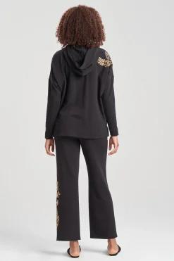 Natori Cardigans & Hoodies-Cocoon Embroidered Dragon Hoodie